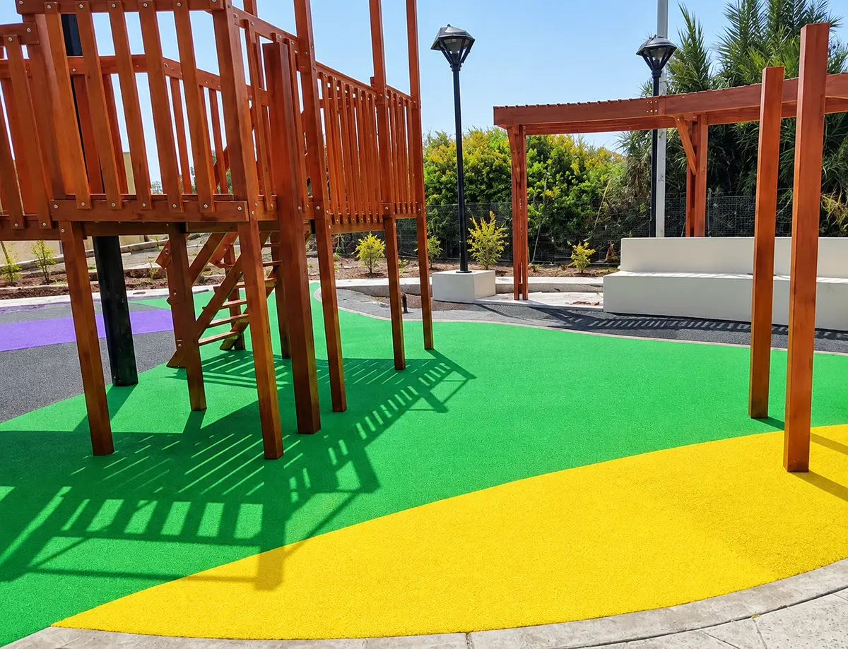 Obra INFRAESTRUCTURA RECREATIVA Y LOSAS DEPORTIVAS